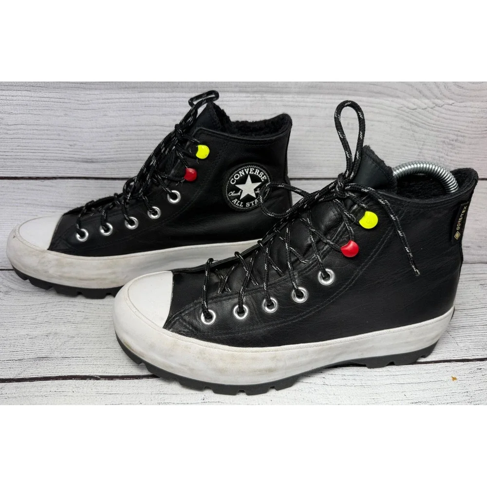 Converse Chuck Taylor All Star Lugged Winter Sneakers Waterproof Gore Womens 8 - Picture 2 of 6